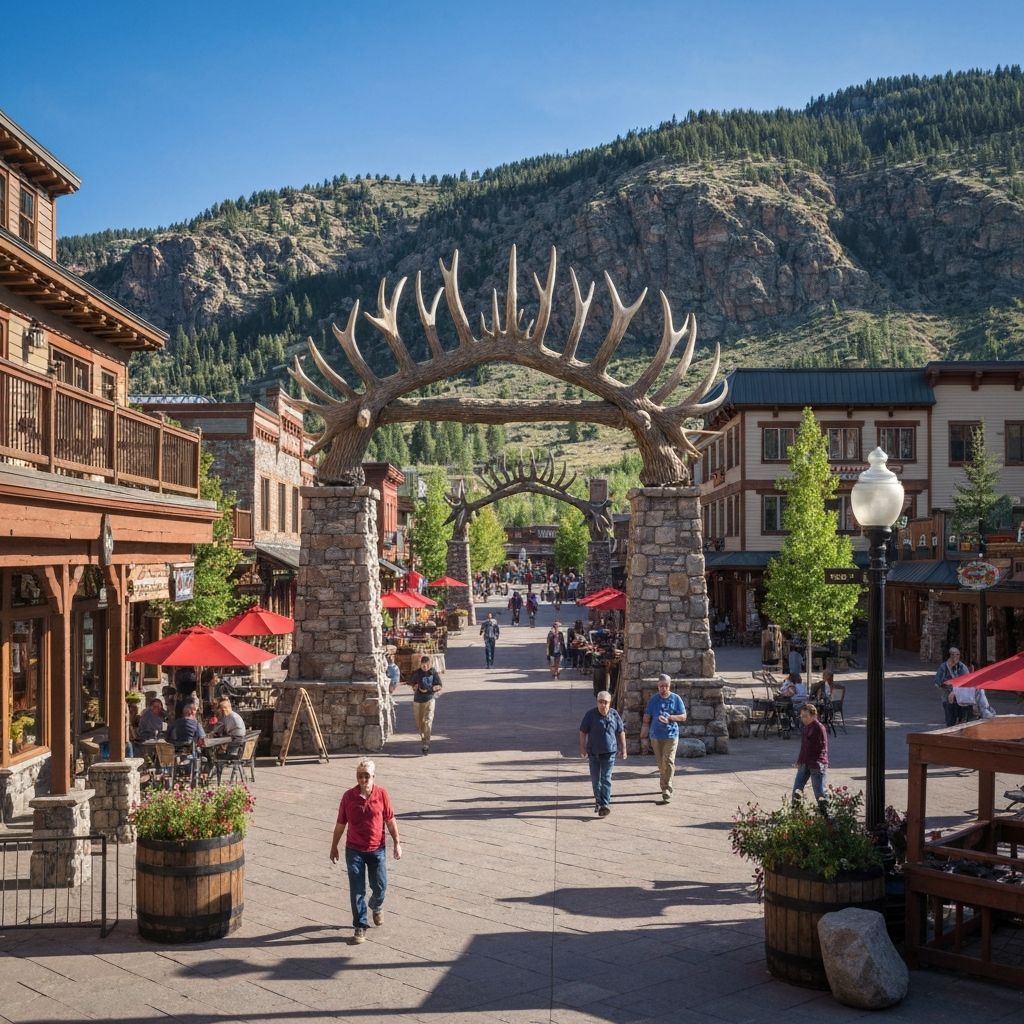 Jackson Hole Town Square